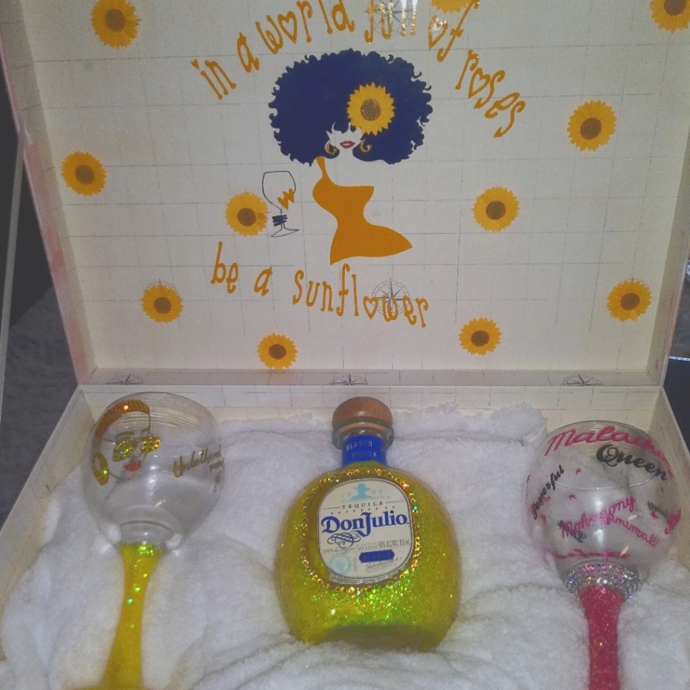 Custom gift boxes Sunflower box